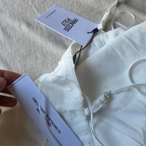 Princess Polly Diviner Burnout Dress Size 4 - Picture 7 of 8